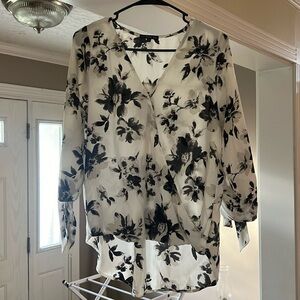 Small floral blouse